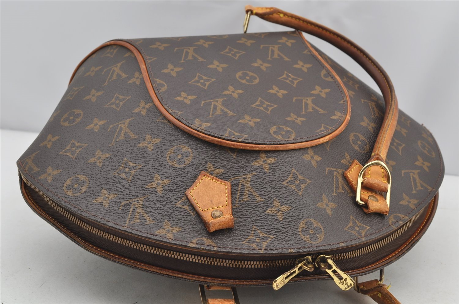Authentic Louis Vuitton Monogram Ellipse MM Hand Bag M51126 LV Junk 4420I