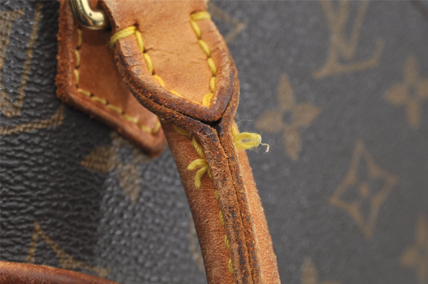 Authentic Louis Vuitton Monogram Ellipse MM Hand Bag M51126 LV Junk 4420I