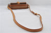 Auth Louis Vuitton Vernis Christie MM Shoulder Cross Bag Brown M91109 LV 4421E