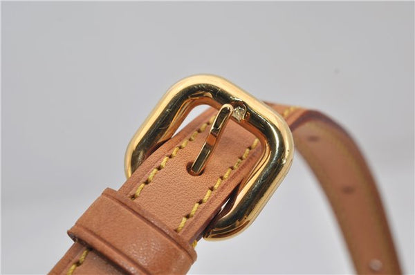 Auth Louis Vuitton Vernis Christie MM Shoulder Cross Bag Brown M91109 LV 4421E