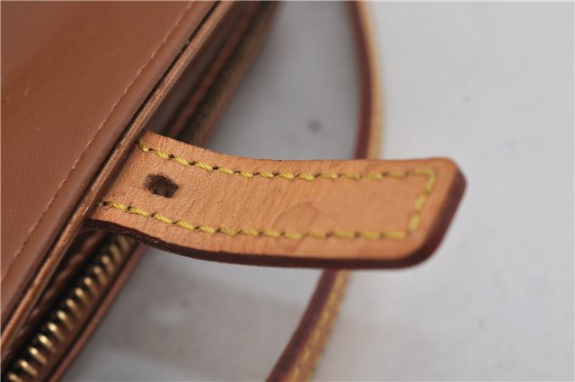 Auth Louis Vuitton Vernis Christie MM Shoulder Cross Bag Brown M91109 LV 4421E