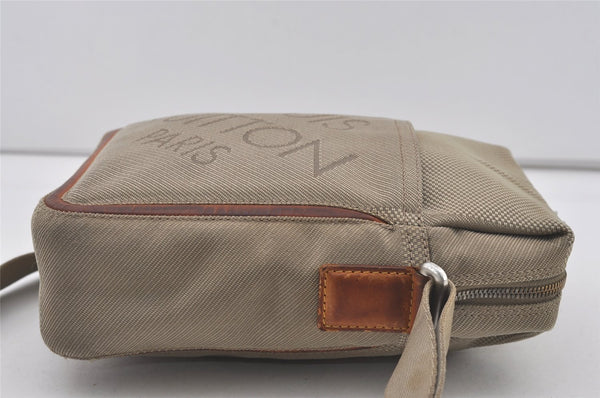 Authentic Louis Vuitton Damier Geant Citadin NM Shoulder Bag M93041 Beige 4421I