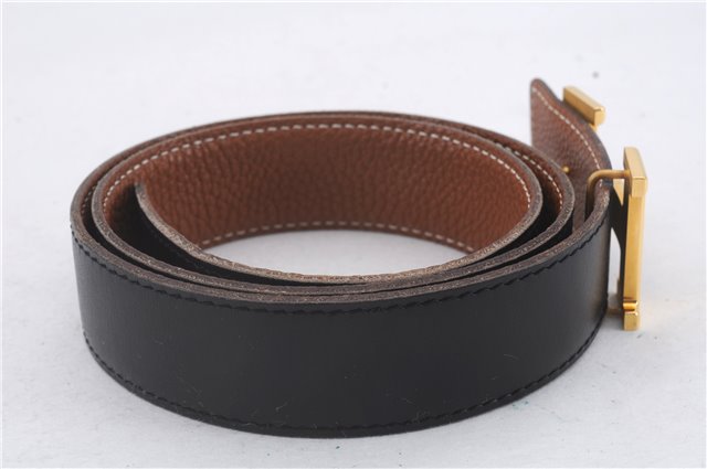 Authentic HERMES Constance Ladies Leather Belt Size 72cm 28.3