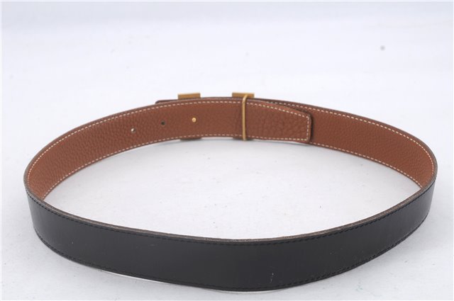 Authentic HERMES Constance Ladies Leather Belt Size 72cm 28.3