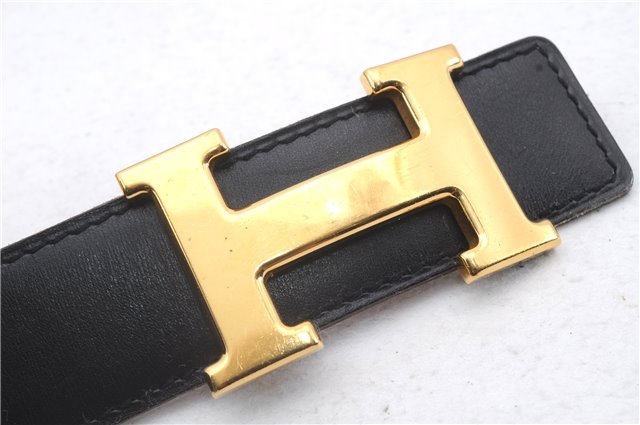 Authentic HERMES Constance Ladies Leather Belt Size 72cm 28.3