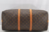 Authentic Louis Vuitton Monogram Keepall Bandouliere 50 M41416 Boston Bag 4422I