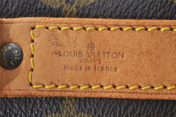 Authentic Louis Vuitton Monogram Keepall Bandouliere 50 M41416 Boston Bag 4422I