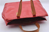 Authentic Louis Vuitton Vernis Reade PM Hand Bag Red M91088 LV 4423D