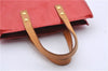 Authentic Louis Vuitton Vernis Reade PM Hand Bag Red M91088 LV 4423D