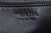 Authentic PRADA Saffiano Leather Long Wallet Purse 2ML317 Black Box 4424F