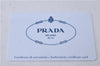 Authentic PRADA Saffiano Leather Long Wallet Purse 2ML317 Black Box 4424F