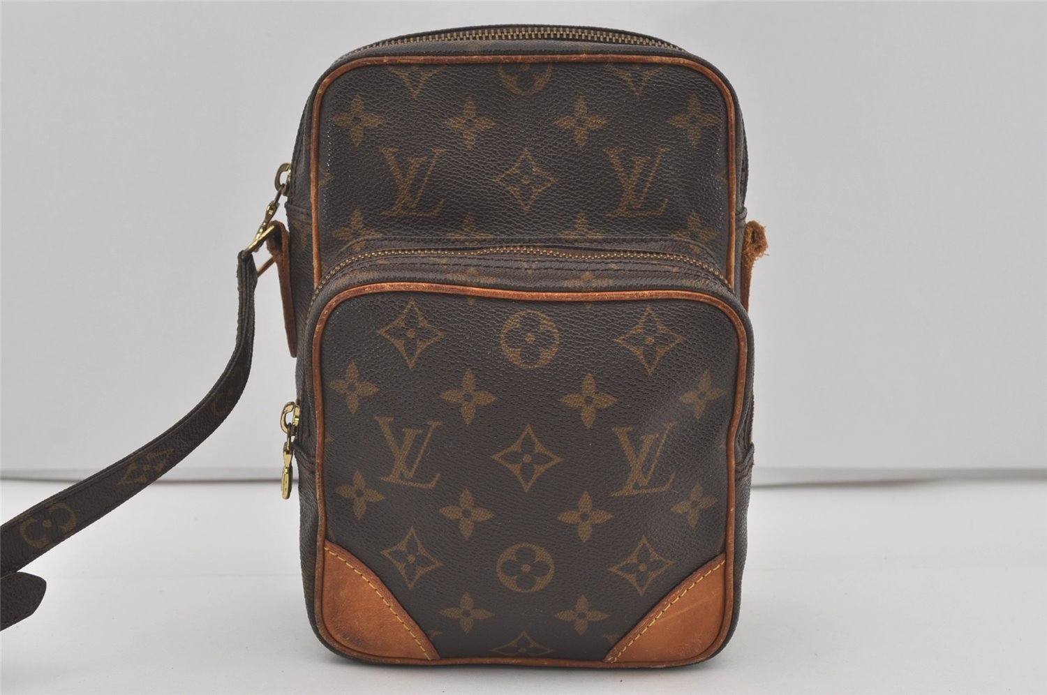 Authentic Louis Vuitton Monogram Amazone Shoulder Cross Bag M45236 Junk 4424I