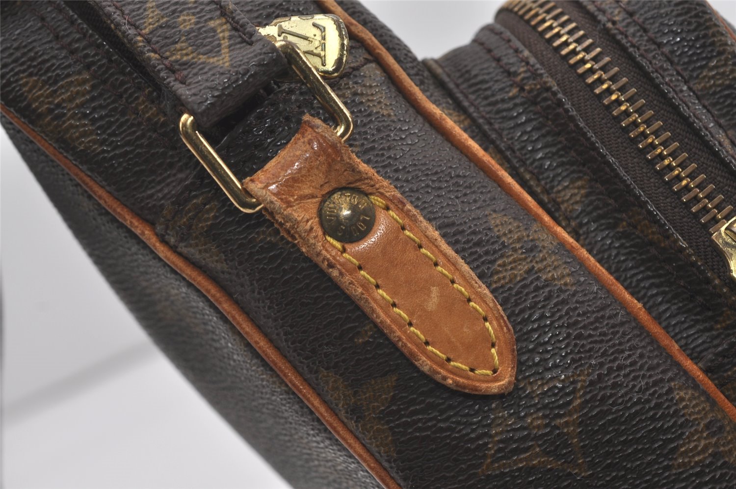 Authentic Louis Vuitton Monogram Amazone Shoulder Cross Bag M45236 Junk 4424I