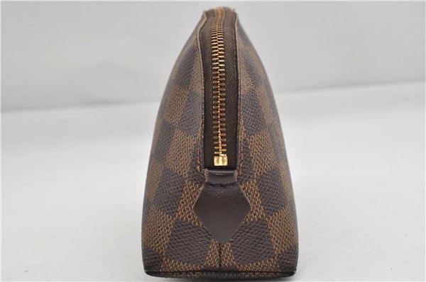 Authentic Louis Vuitton Damier Pochette Cosmetic PM Pouch N47516 LV 4425E