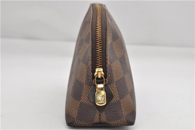 Authentic Louis Vuitton Damier Pochette Cosmetic PM Pouch N47516 LV 4425E