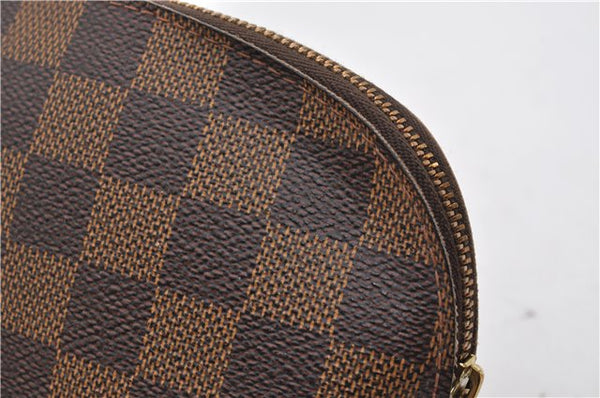 Authentic Louis Vuitton Damier Pochette Cosmetic PM Pouch N47516 LV 4425E