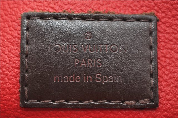 Authentic Louis Vuitton Damier Pochette Cosmetic PM Pouch N47516 LV 4425E