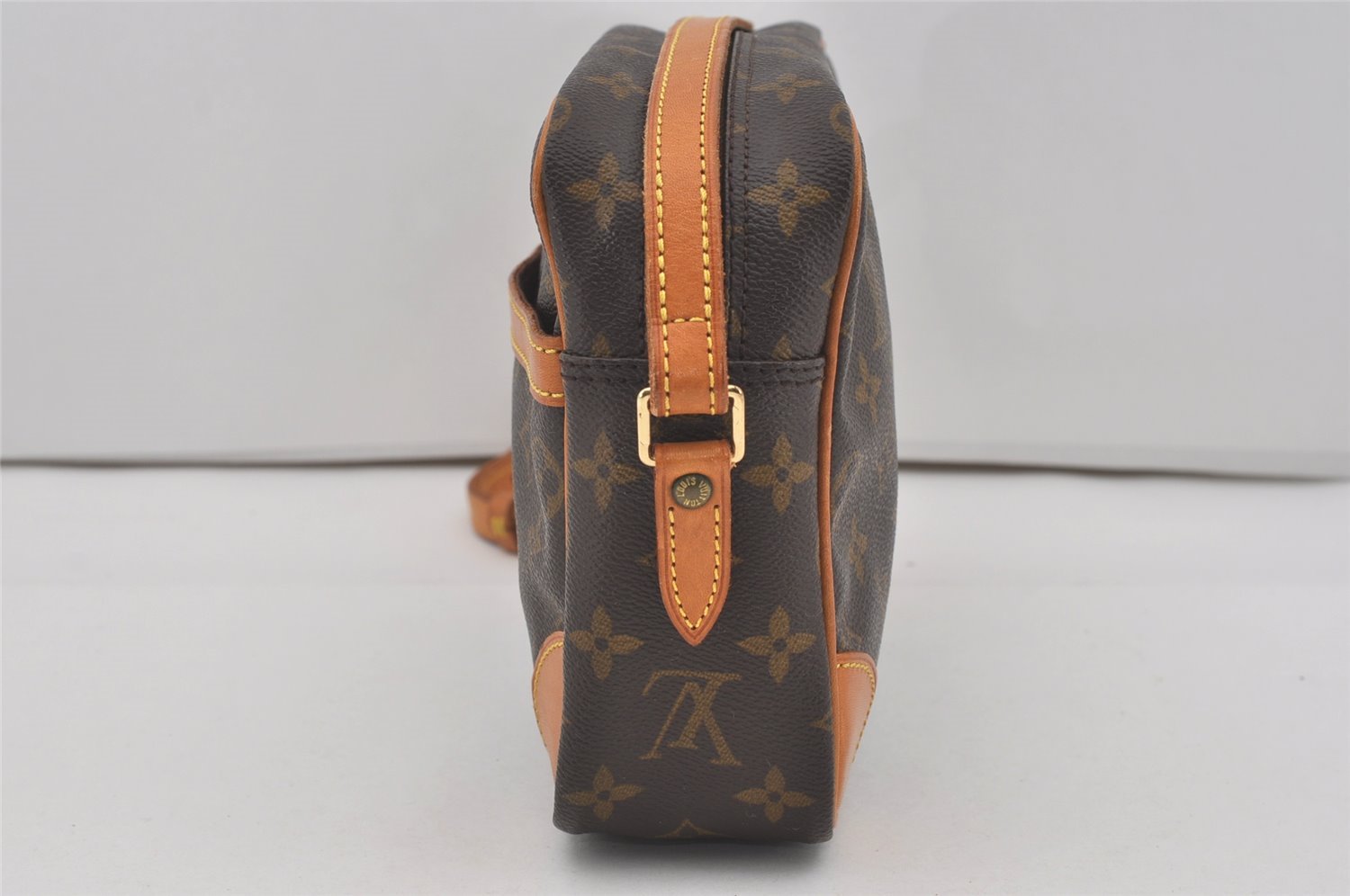 Authentic Louis Vuitton Monogram Trocadero 27 Shoulder Cross Bag M51274 LV 4425I