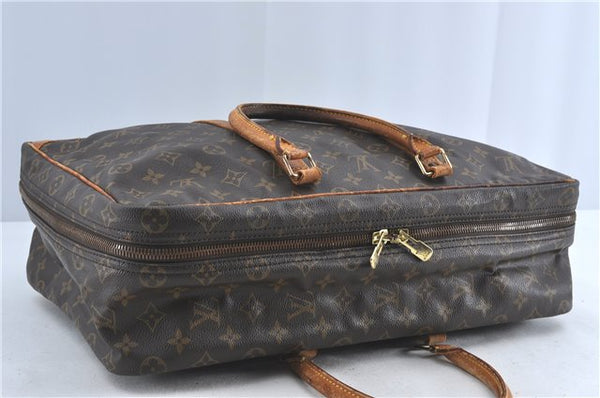 Authentic Louis Vuitton Monogram Sirius 45 Travel Hand Bag M41408 LV Junk 4426B