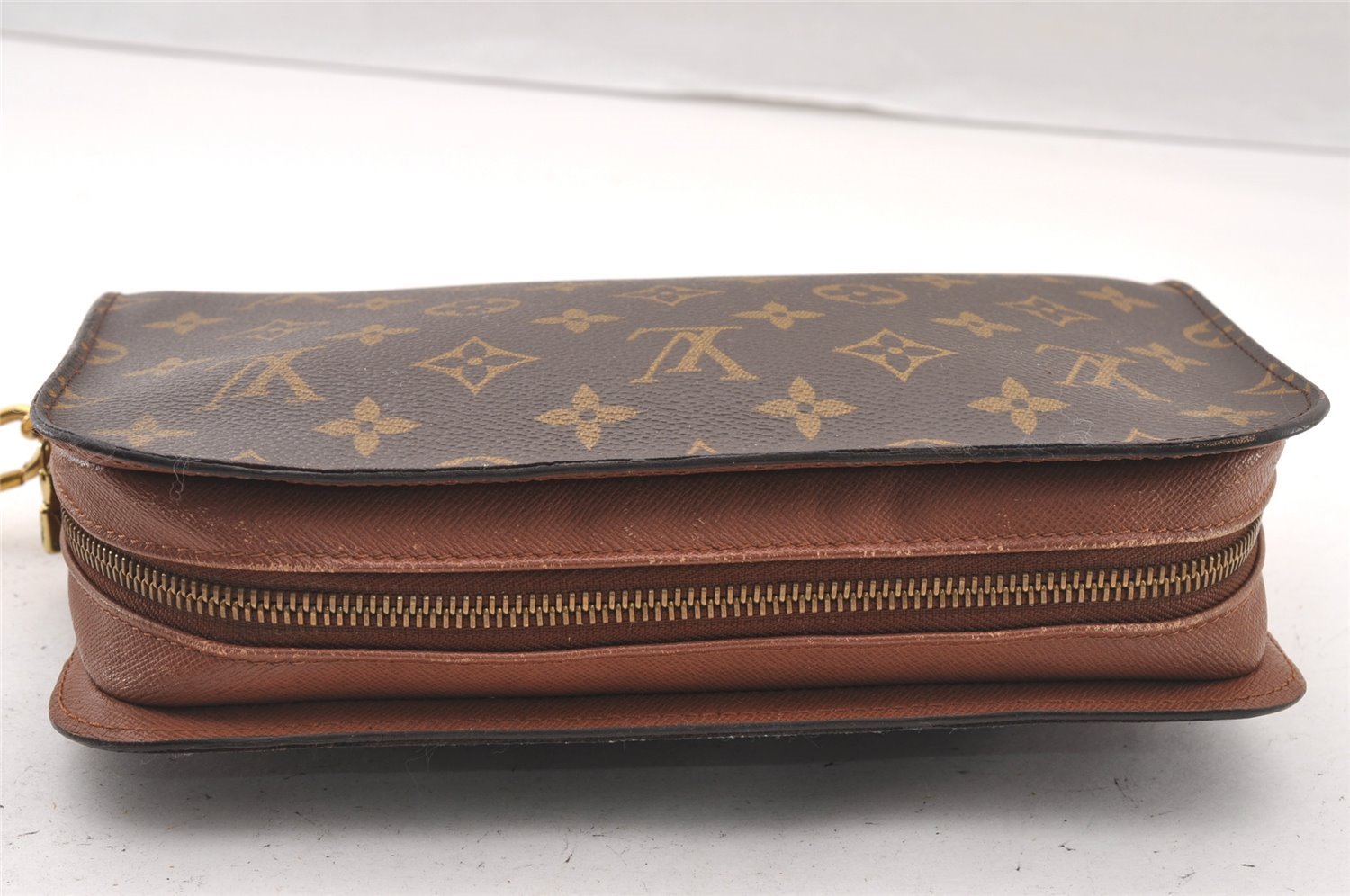 Authentic Louis Vuitton Monogram Orsay Clutch Hand Bag Purse M51790 LV 4426I