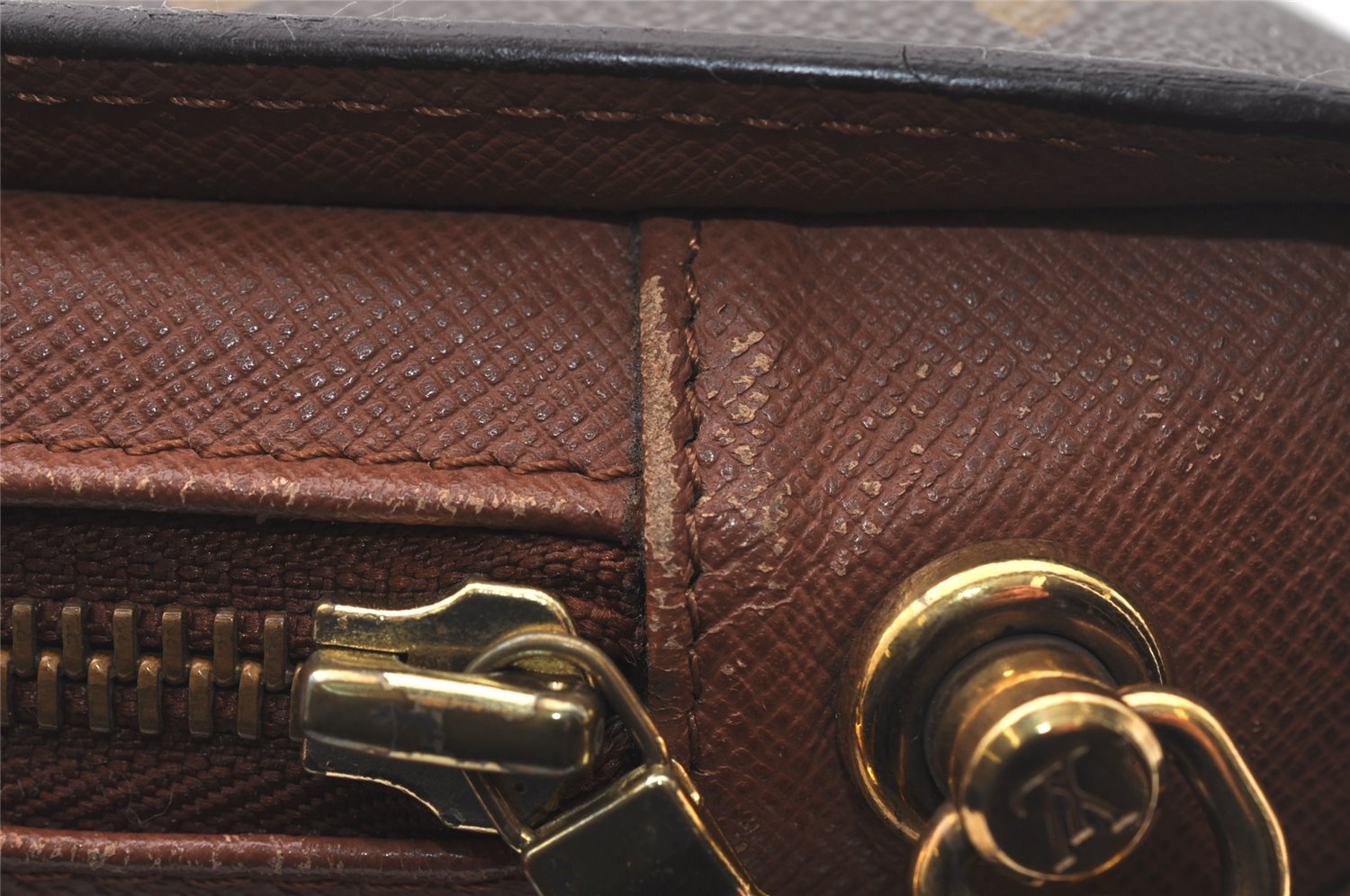 Authentic Louis Vuitton Monogram Orsay Clutch Hand Bag Purse M51790 LV 4426I