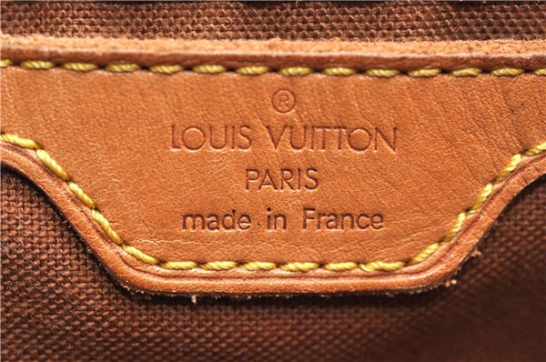 Authentic Louis Vuitton Monogram Montsouris GM Backpack M51135 LV 4427D