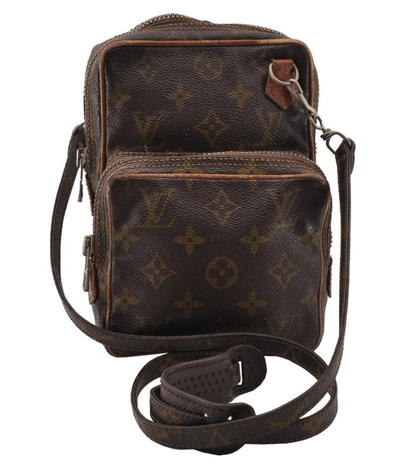 Authentic Louis Vuitton Monogram Amazone Shoulder Cross Bag Old Model LV 4428I