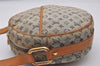 Auth Louis Vuitton Monogram Mini Jeanne GM Shoulder Bag M92000 Blue Junk 4429I