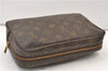 Auth Louis Vuitton Monogram Trousse Toilette 23 Clutch Hand Bag M47524 LV 4430E