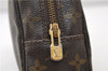Auth Louis Vuitton Monogram Trousse Toilette 23 Clutch Hand Bag M47524 LV 4430E