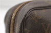 Auth Louis Vuitton Monogram Trousse Toilette 23 Clutch Hand Bag M47524 LV 4430E