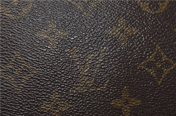 Auth Louis Vuitton Monogram Trousse Toilette 23 Clutch Hand Bag M47524 LV 4430E