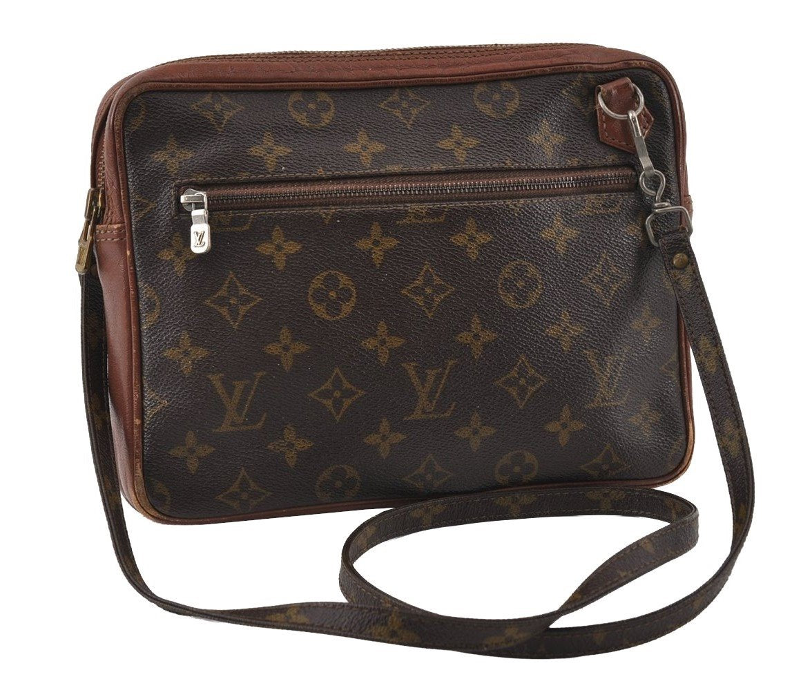 Authentic Louis Vuitton Monogram Shoulder Cross Body Bag Old Model LV 4431I