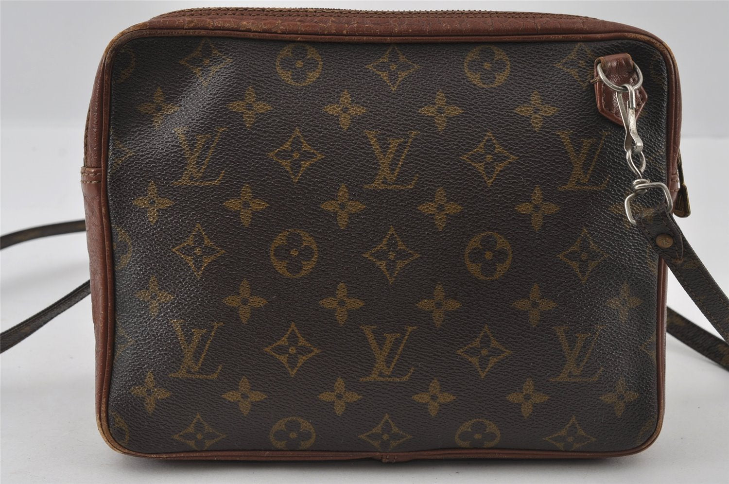 Authentic Louis Vuitton Monogram Shoulder Cross Body Bag Old Model LV 4431I