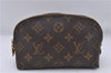 Authentic Louis Vuitton Monogram Pochette Cosmetic Pouch M47515 LV 4432D