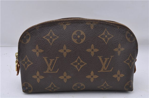 Authentic Louis Vuitton Monogram Pochette Cosmetic Pouch M47515 LV 4432D