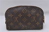 Authentic Louis Vuitton Monogram Pochette Cosmetic Pouch M47515 LV 4432D