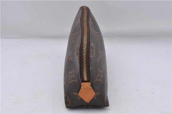 Authentic Louis Vuitton Monogram Pochette Cosmetic Pouch M47515 LV 4432D
