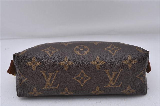 Authentic Louis Vuitton Monogram Pochette Cosmetic Pouch M47515 LV 4432D