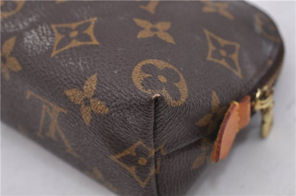 Authentic Louis Vuitton Monogram Pochette Cosmetic Pouch M47515 LV 4432D