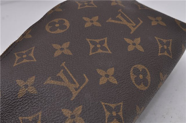 Authentic Louis Vuitton Monogram Pochette Cosmetic Pouch M47515 LV 4432D