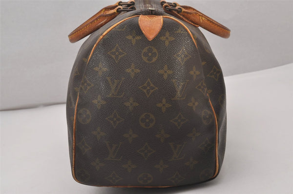 Authentic Louis Vuitton Monogram Speedy 35 Hand Boston Bag Old Model LV 4432I