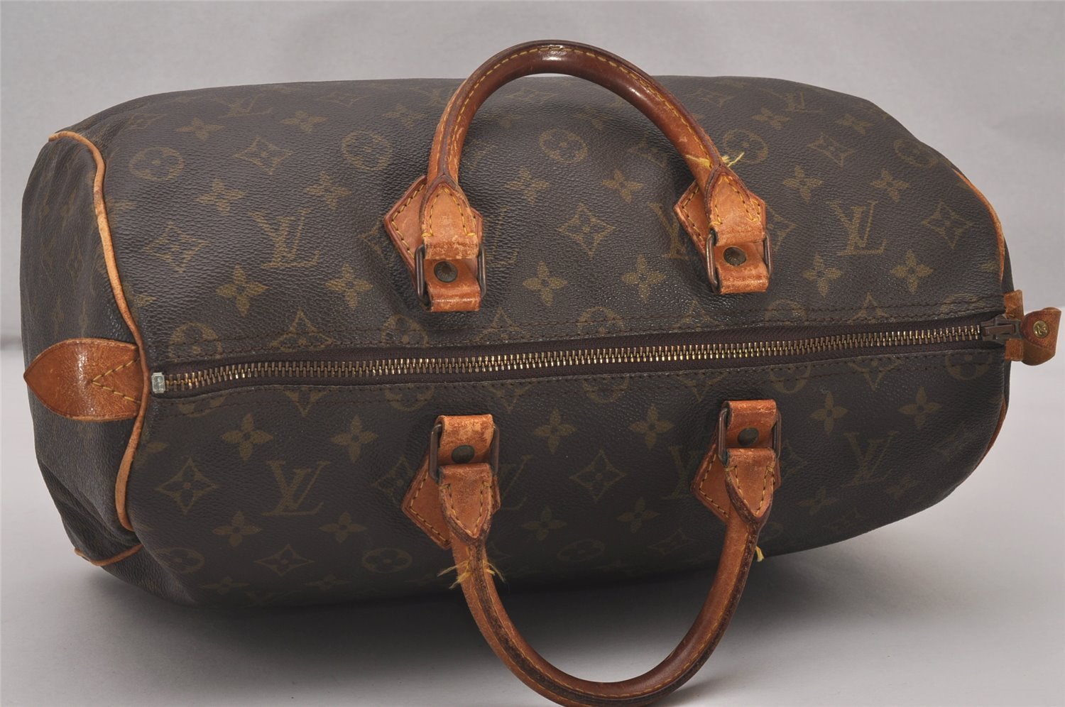 Authentic Louis Vuitton Monogram Speedy 35 Hand Boston Bag Old Model LV 4432I