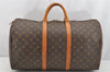 Authentic Louis Vuitton Monogram Keepall 50 Travel Boston Bag M41426 LV 4434I