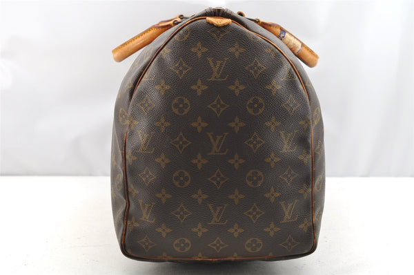 Authentic Louis Vuitton Monogram Keepall 50 Travel Boston Bag M41426 LV 4434I