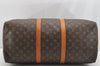 Authentic Louis Vuitton Monogram Keepall 50 Travel Boston Bag M41426 LV 4434I