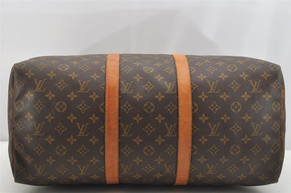 Authentic Louis Vuitton Monogram Keepall 50 Travel Boston Bag M41426 LV 4434I