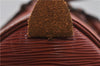 Authentic Louis Vuitton Epi Speedy 35 Hand Boston Bag Brown M42993 LV 4435D