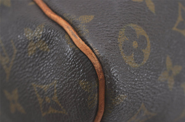 Auth Louis Vuitton Monogram Keepall Bandouliere 50 Boston Bag Old Model LV 4435I