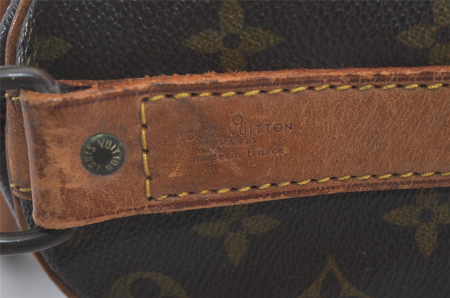 Auth Louis Vuitton Monogram Keepall Bandouliere 50 Boston Bag Old Model LV 4435I